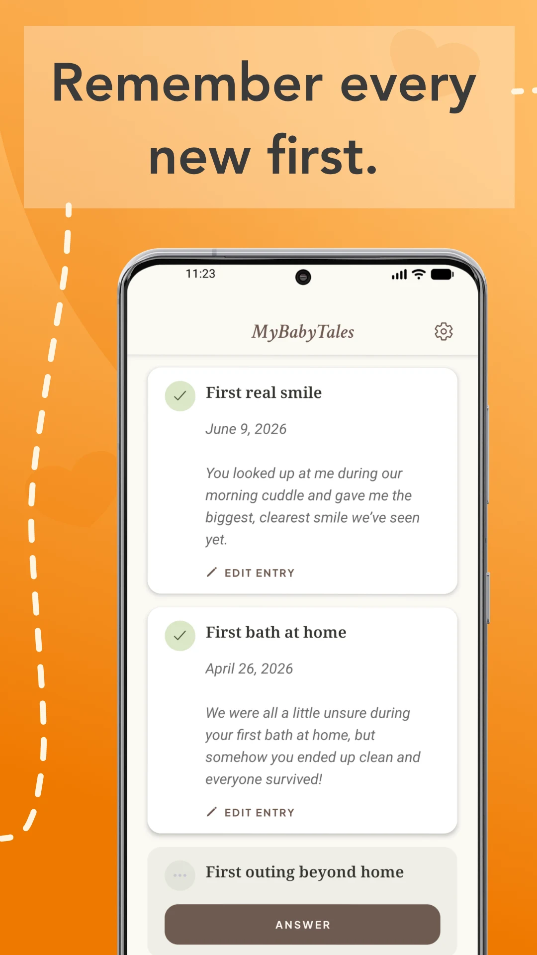 MyBabyTales screenshot